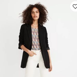madewell larson blazer
